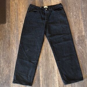 Universal Thread Mid Rise 90’s baggy embellished jeans